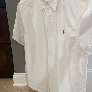 Polo by Ralph Lauren Men's White Button Down Shirt